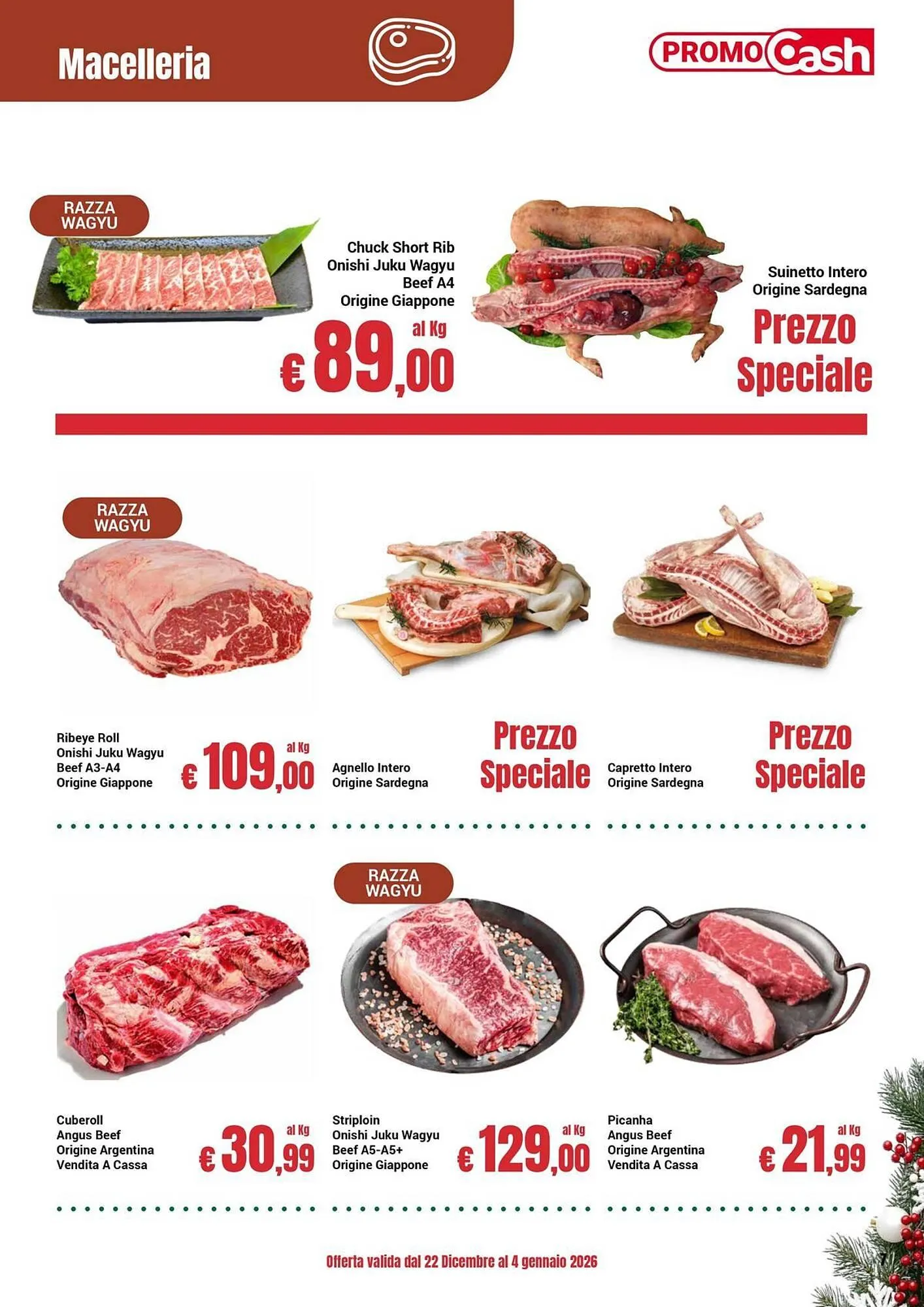 Volantino Centro Cash da 22 dicembre a 4 gennaio di 2026 - Pagina del volantino 7