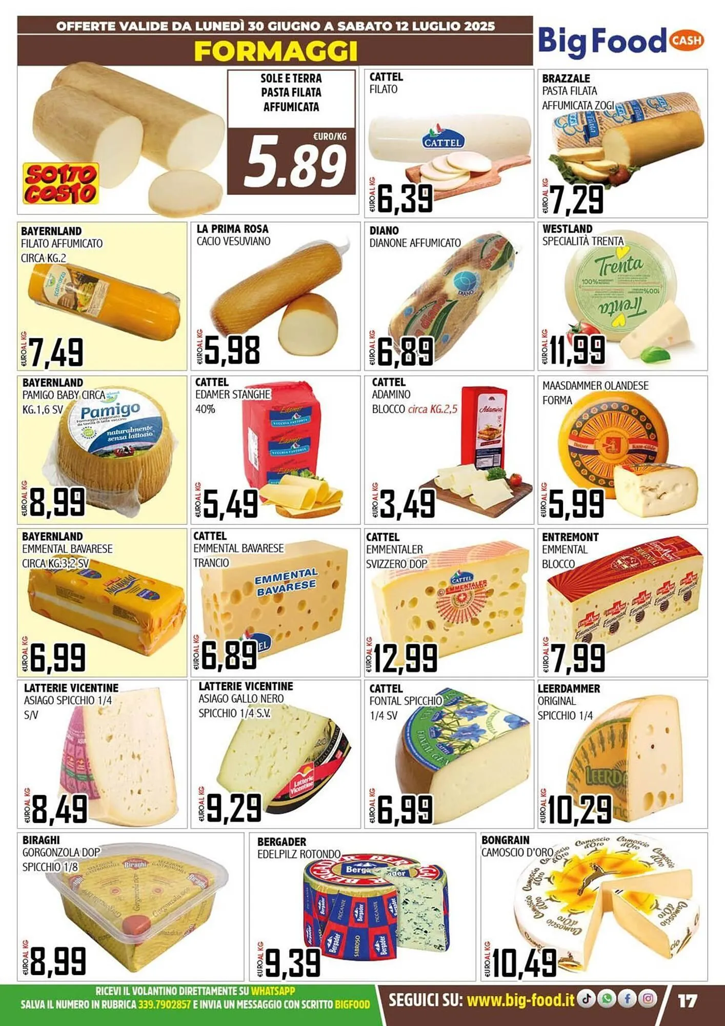 Volantino Big Food da 30 giugno a 12 luglio di 2025 - Pagina del volantino 17