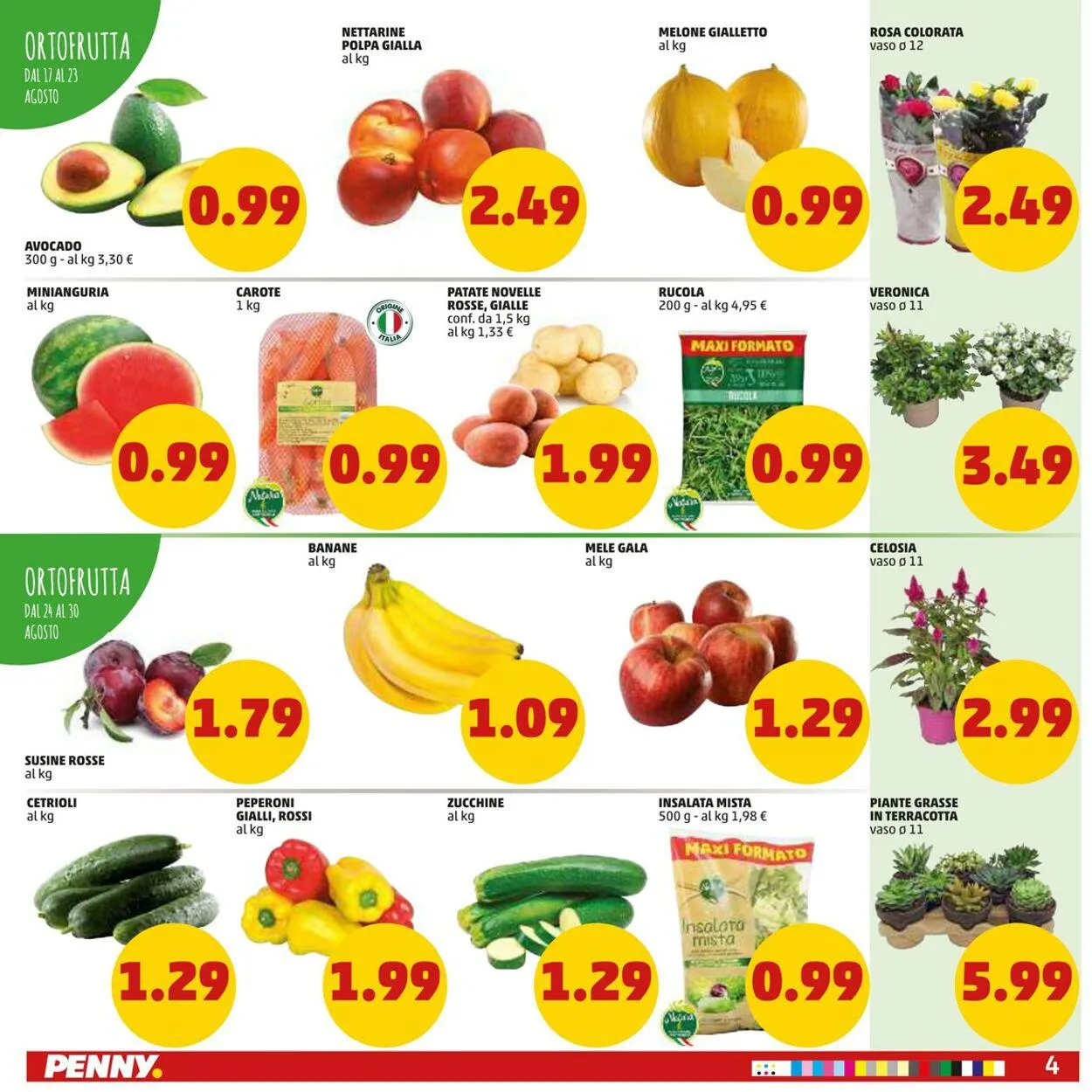 Penny Market Volantino attuale da 17 agosto a 27 agosto di 2023 - Pagina del volantino 4