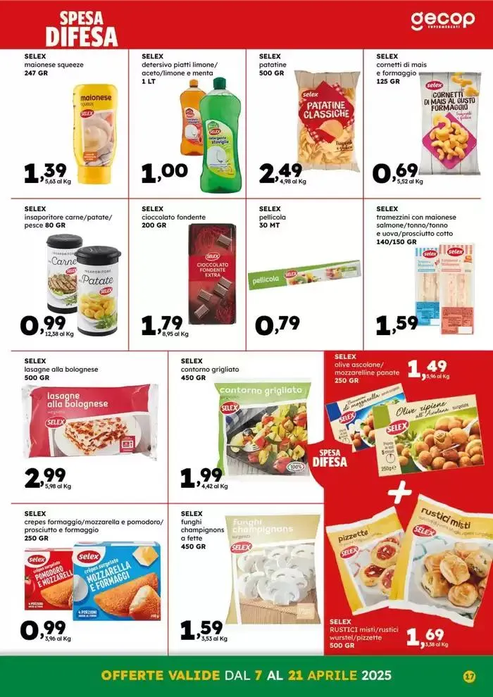 Buona Pasqua da 7 aprile a 21 aprile di 2025 - Pagina del volantino 14