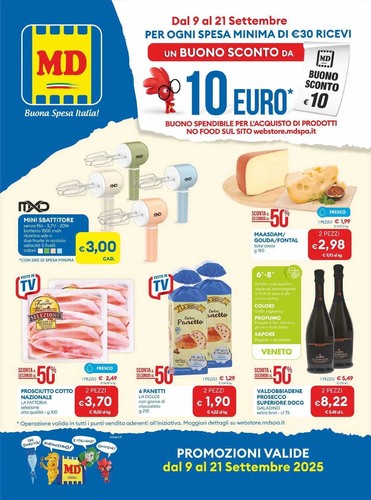 MD Discount Volantino attuale da 9 settembre a 21 settembre di 2025 - Pagina del volantino 1