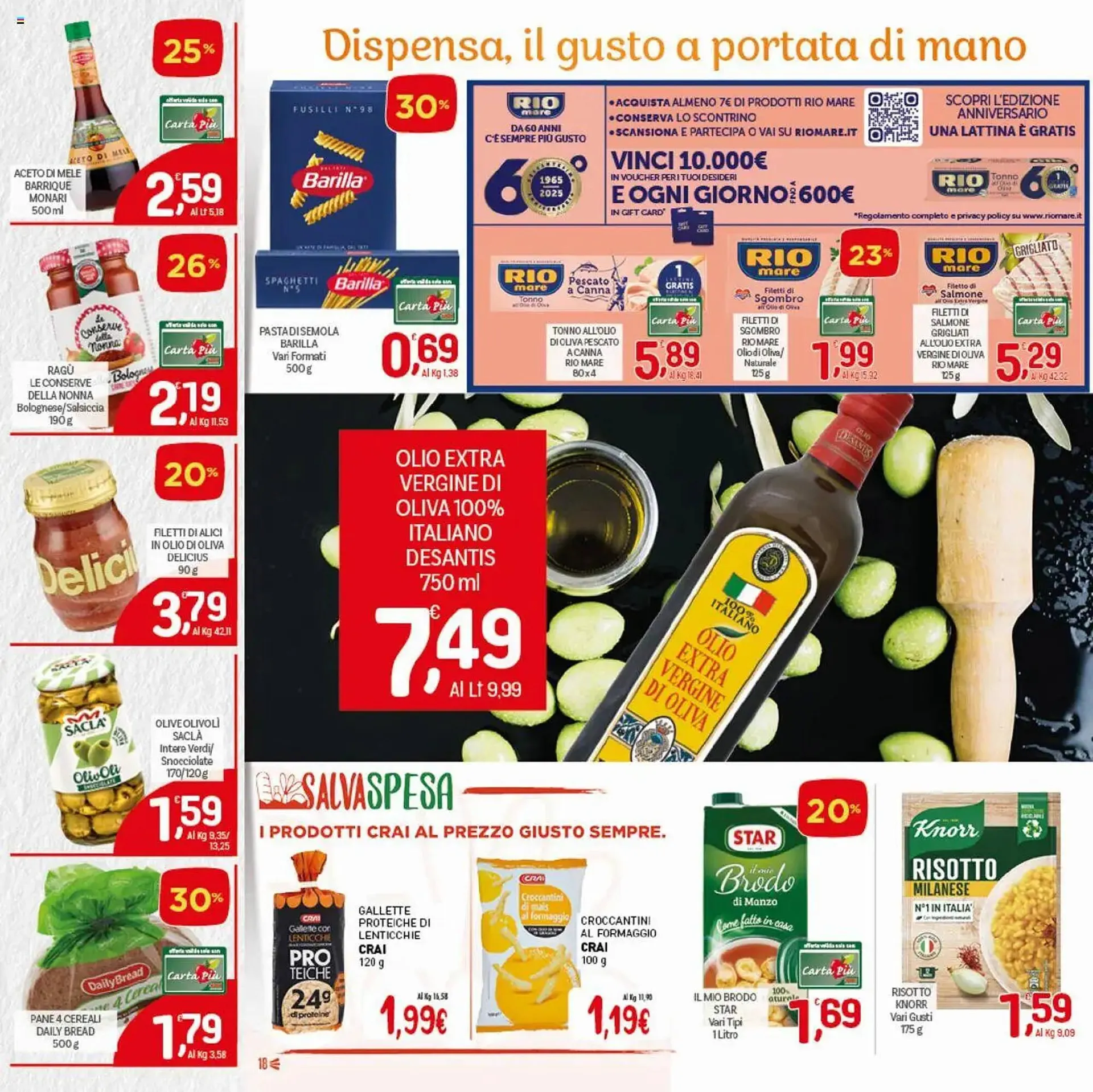 Volantino Crai da 2 ottobre a 15 ottobre di 2025 - Pagina del volantino 18