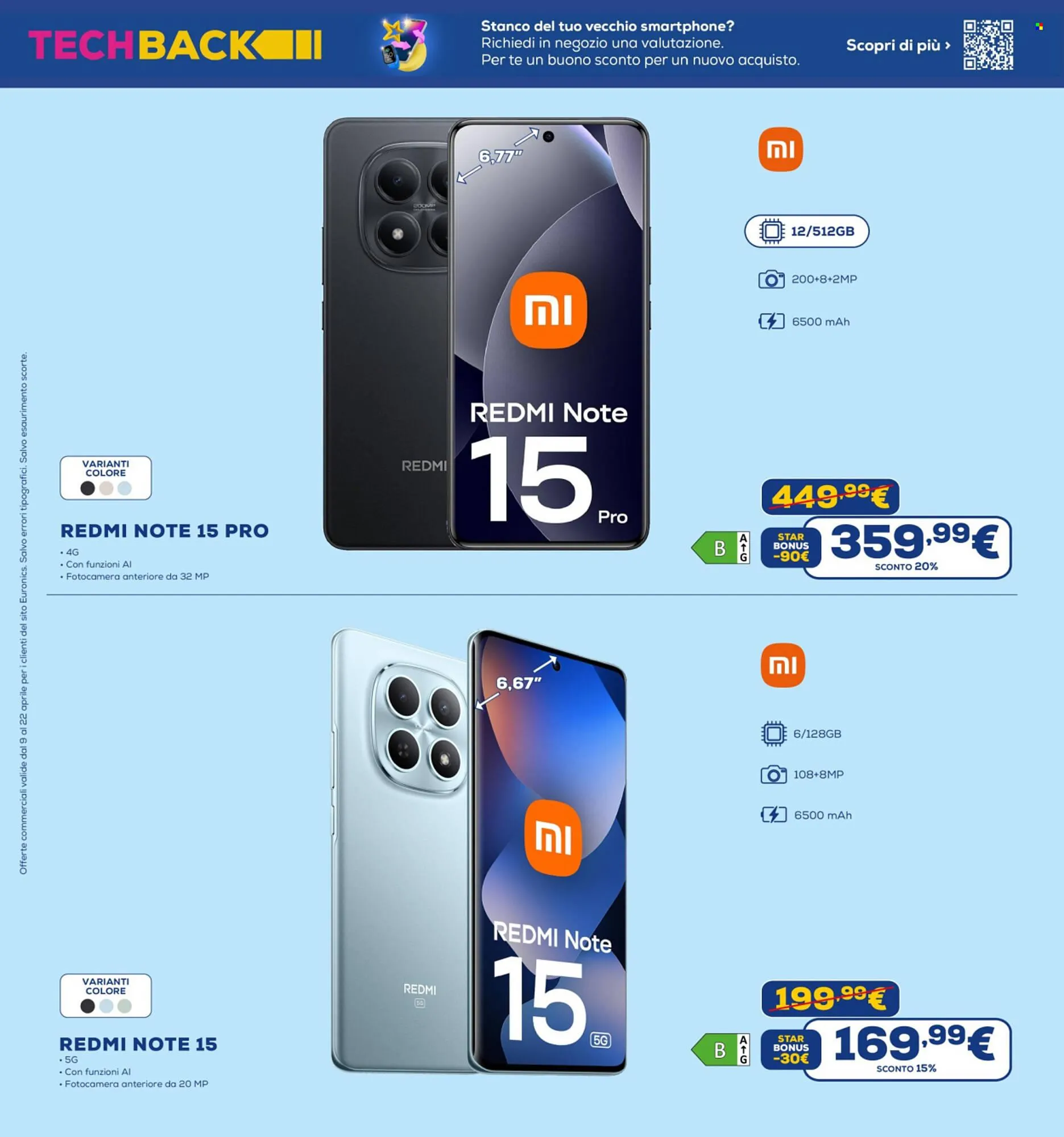 Volantino Euronics da 9 aprile a 22 aprile di 2026 - Pagina del volantino 18