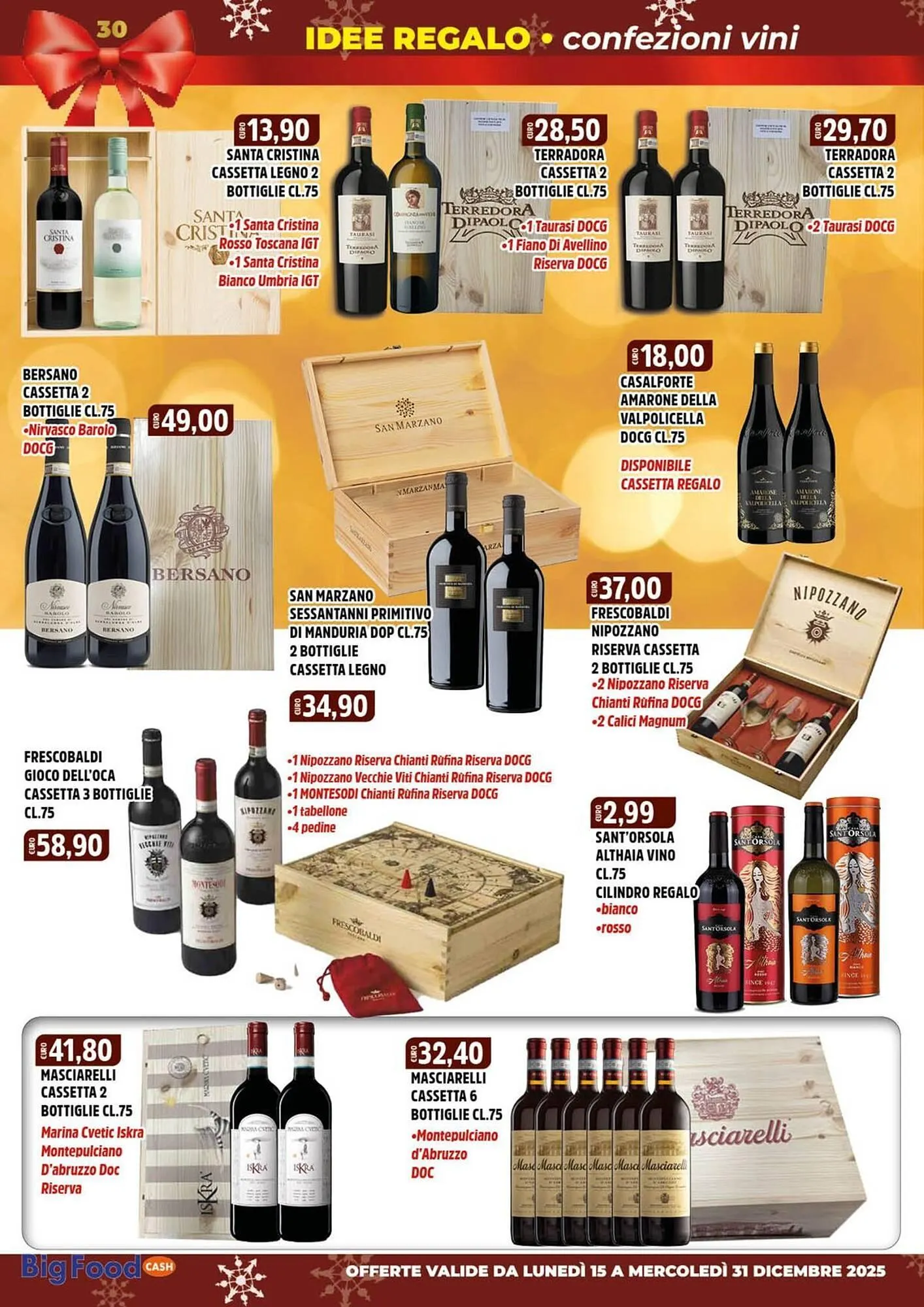 Volantino Big Food da 15 dicembre a 31 dicembre di 2025 - Pagina del volantino 30