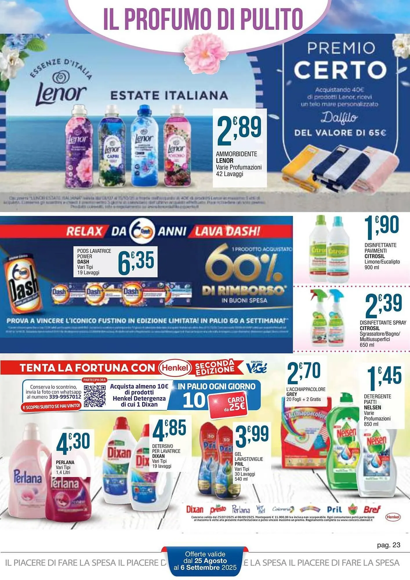 Volantino Sidis da 25 agosto a 6 settembre di 2025 - Pagina del volantino 23