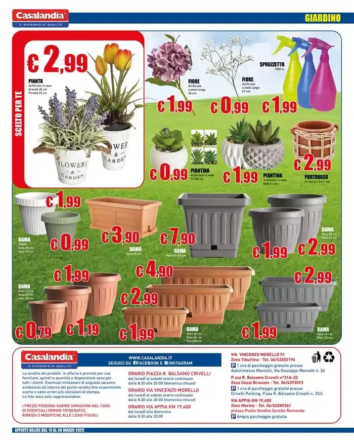 Primavera da casalandia da 17 marzo a 30 marzo di 2025 - Pagina del volantino 10