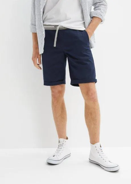 Bermuda con elastico in vita e taglio comfort, regular fit