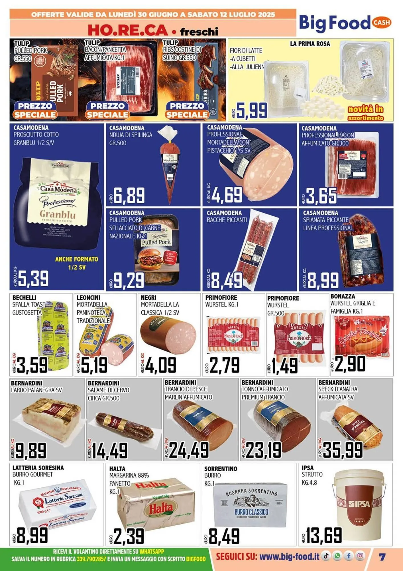 Volantino Big Food da 30 giugno a 12 luglio di 2025 - Pagina del volantino 7