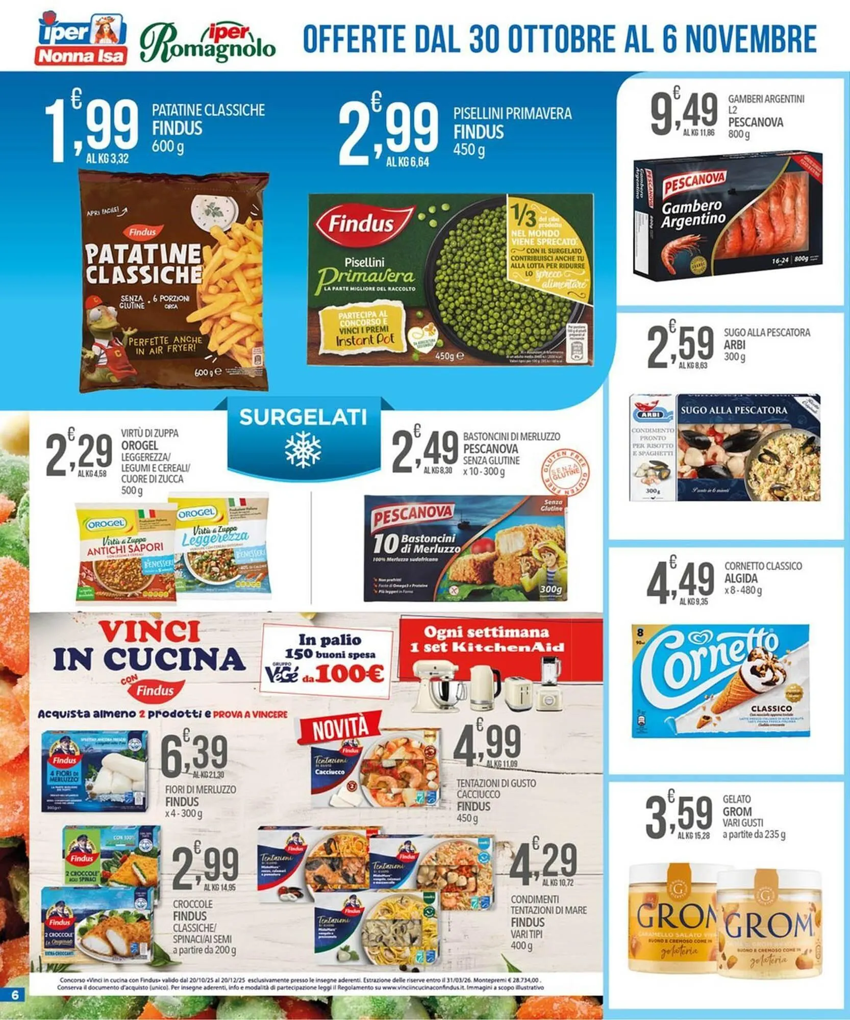 Volantino Iper Nonna Isa da 30 ottobre a 6 novembre di 2025 - Pagina del volantino 6
