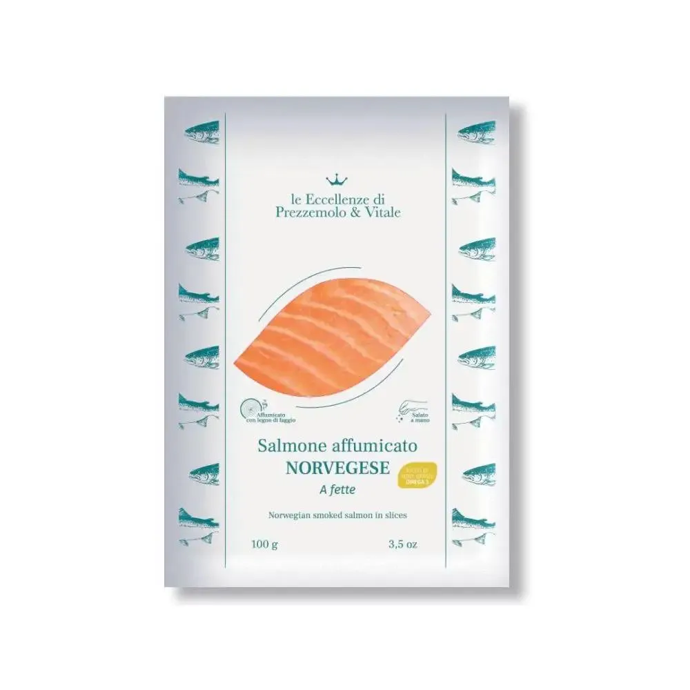 Le Eccellenze P&V Salmone affumicato norvegese gr.100