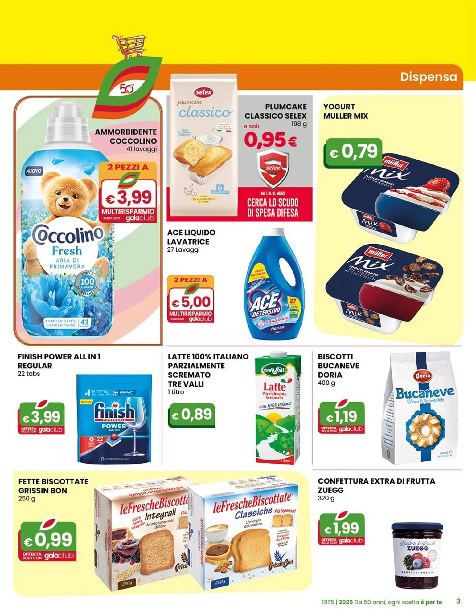 Volantino Gala Supermercati da 12 marzo a 25 marzo di 2025 - Pagina del volantino 3