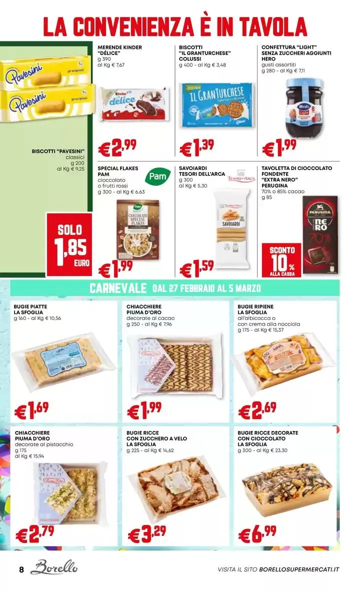 Sottoprezzo da 27 febbraio a 12 marzo di 2025 - Pagina del volantino 8