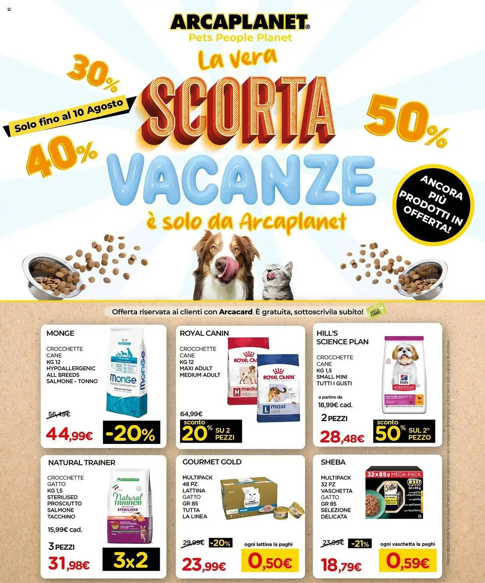 Volantino Arcaplanet - 1