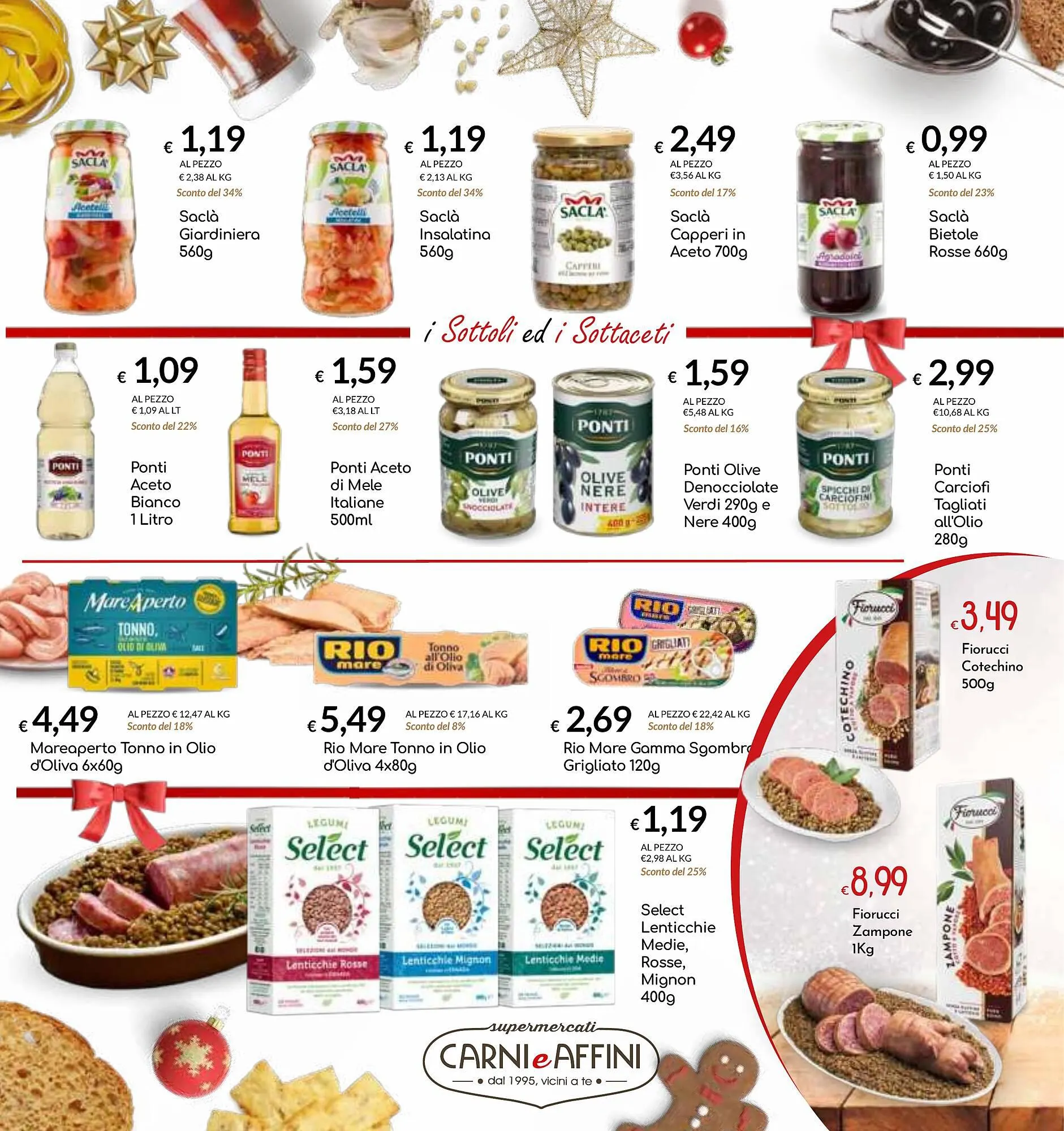 Volantino Carni e Affini Supermercati da 15 dicembre a 6 gennaio di 2024 - Pagina del volantino 19