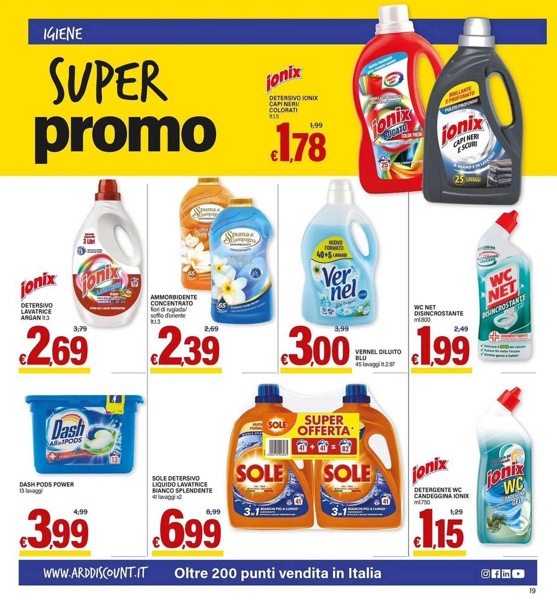Volantino Ard Discount da 19 agosto a 1 settembre di 2024 - Pagina del volantino 19