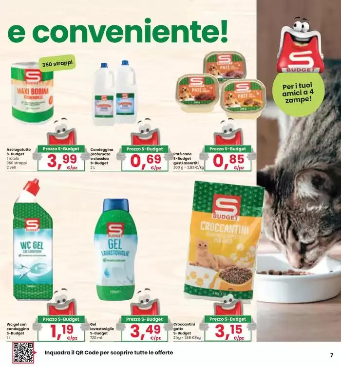 Volantino S-Budget: sempre il miglior prezzo! - Despar da 3 gennaio a 31 gennaio di 2025 - Pagina del volantino 7