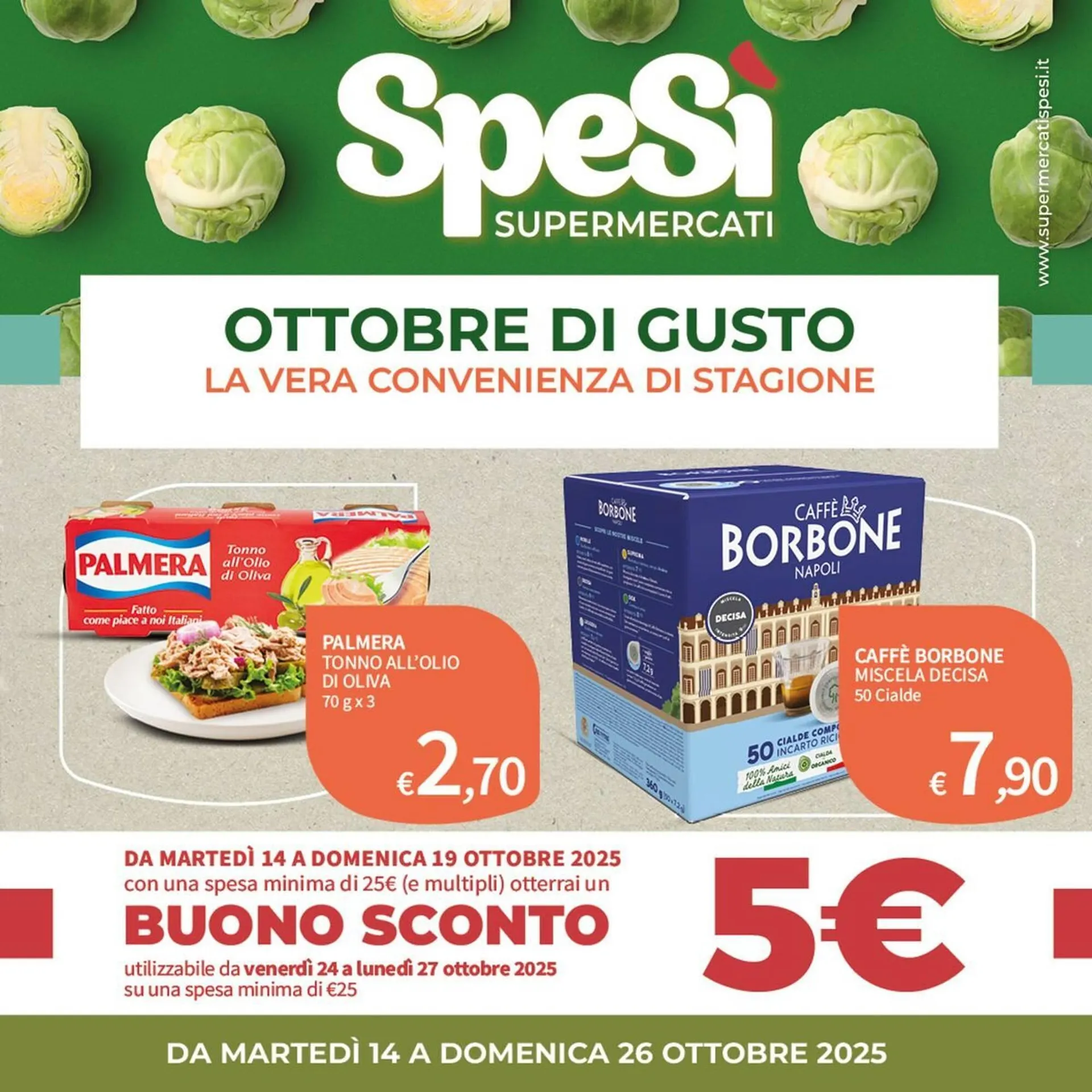 Volantino SpeSì da 14 ottobre a 26 ottobre di 2025 - Pagina del volantino 1