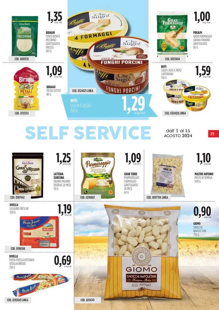 Carico Cash & Carry  da 1 agosto a 15 agosto di 2024 - Pagina del volantino 21