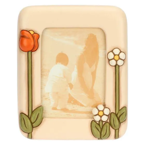 Portafoto in ceramica Happy Country, grande