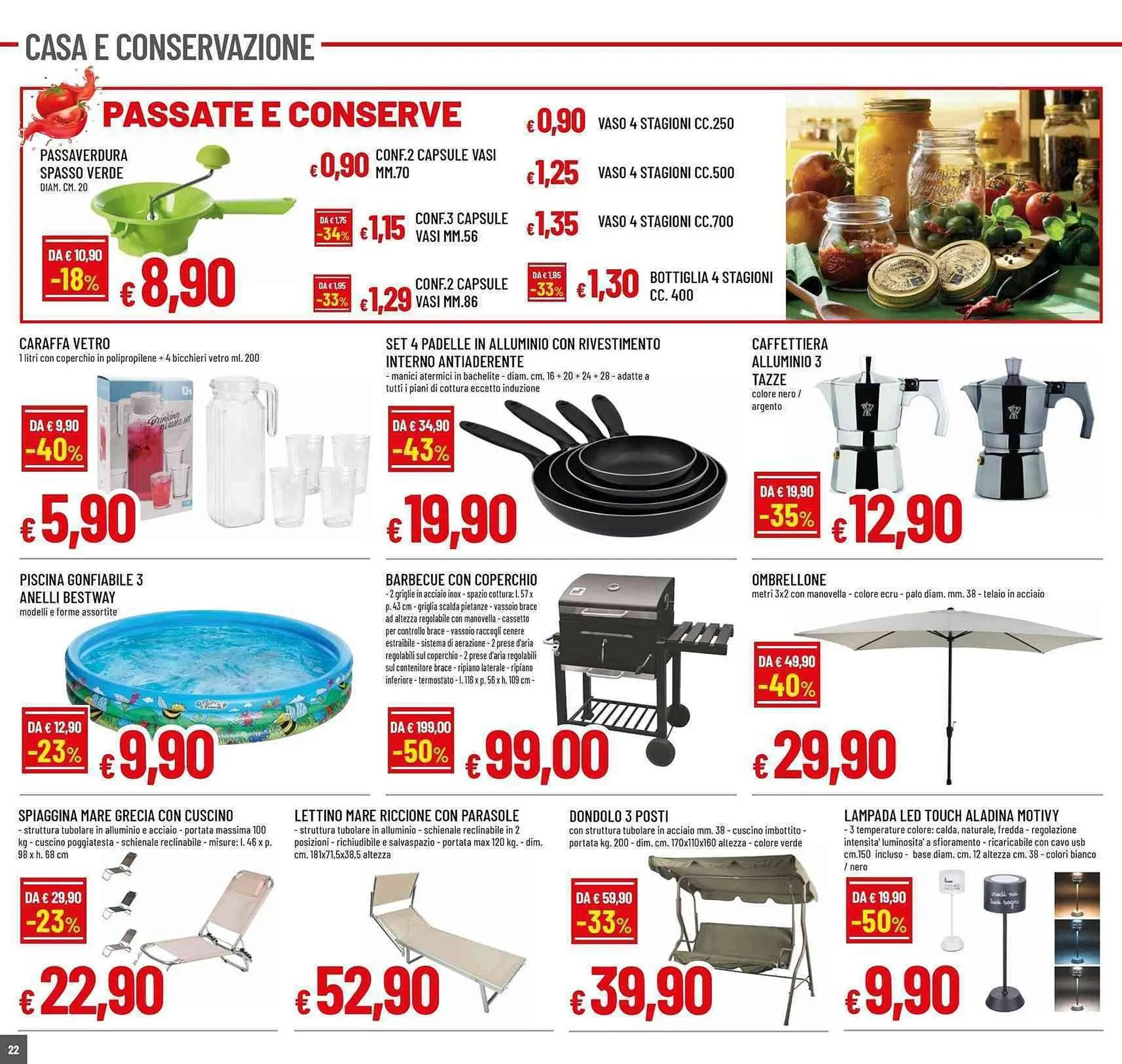 Volantino Famila Superstore da 31 luglio a 10 agosto di 2025 - Pagina del volantino 22
