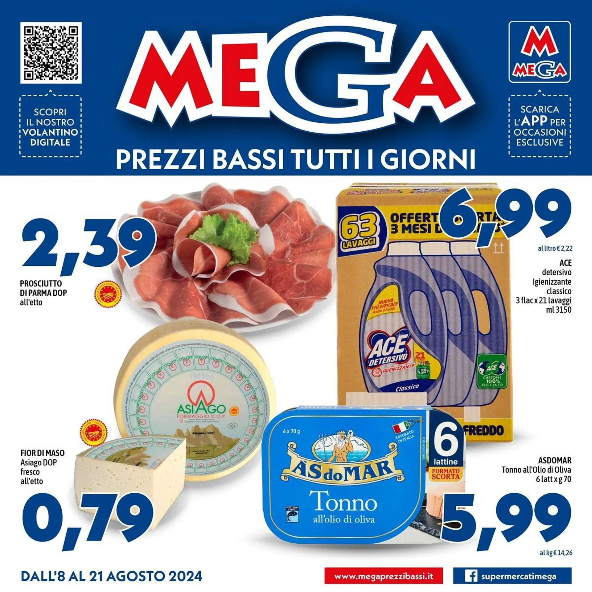 Volantino MEGA da 8 agosto a 21 agosto di 2024 - Pagina del volantino 1
