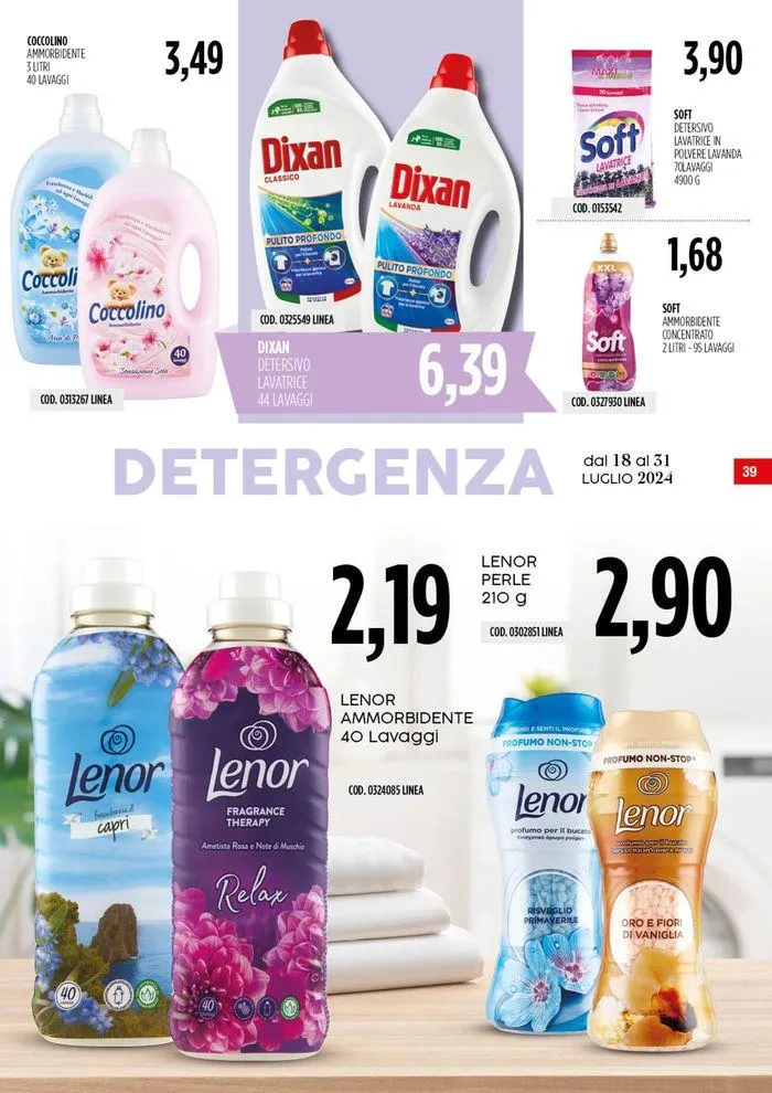 Carico Cash & Carry da 18 luglio a 31 luglio di 2024 - Pagina del volantino 39