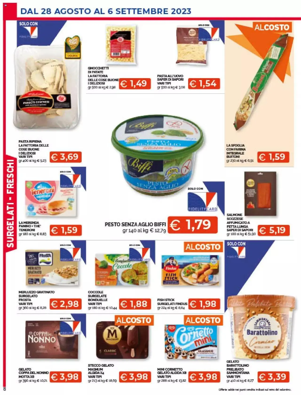 Volantino Mercatò da 28 agosto a 6 settembre di 2023 - Pagina del volantino 8