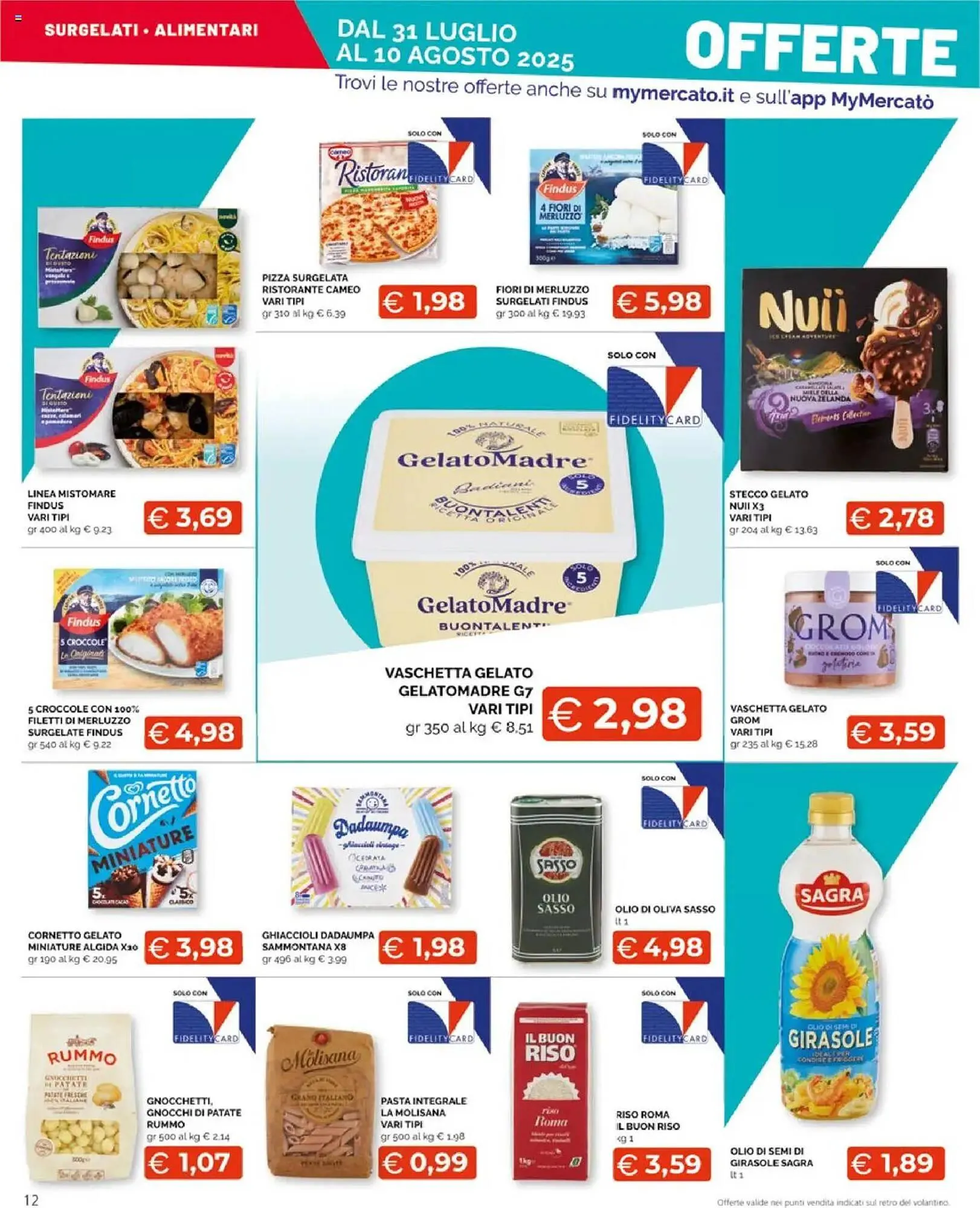 Volantino Mercatò Extra da 31 luglio a 10 agosto di 2025 - Pagina del volantino 12