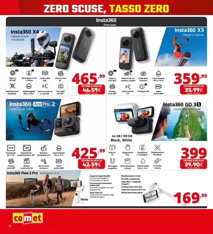 Zero scusa, tasso zero da Comet! da 3 aprile a 16 aprile di 2025 - Pagina del volantino 24