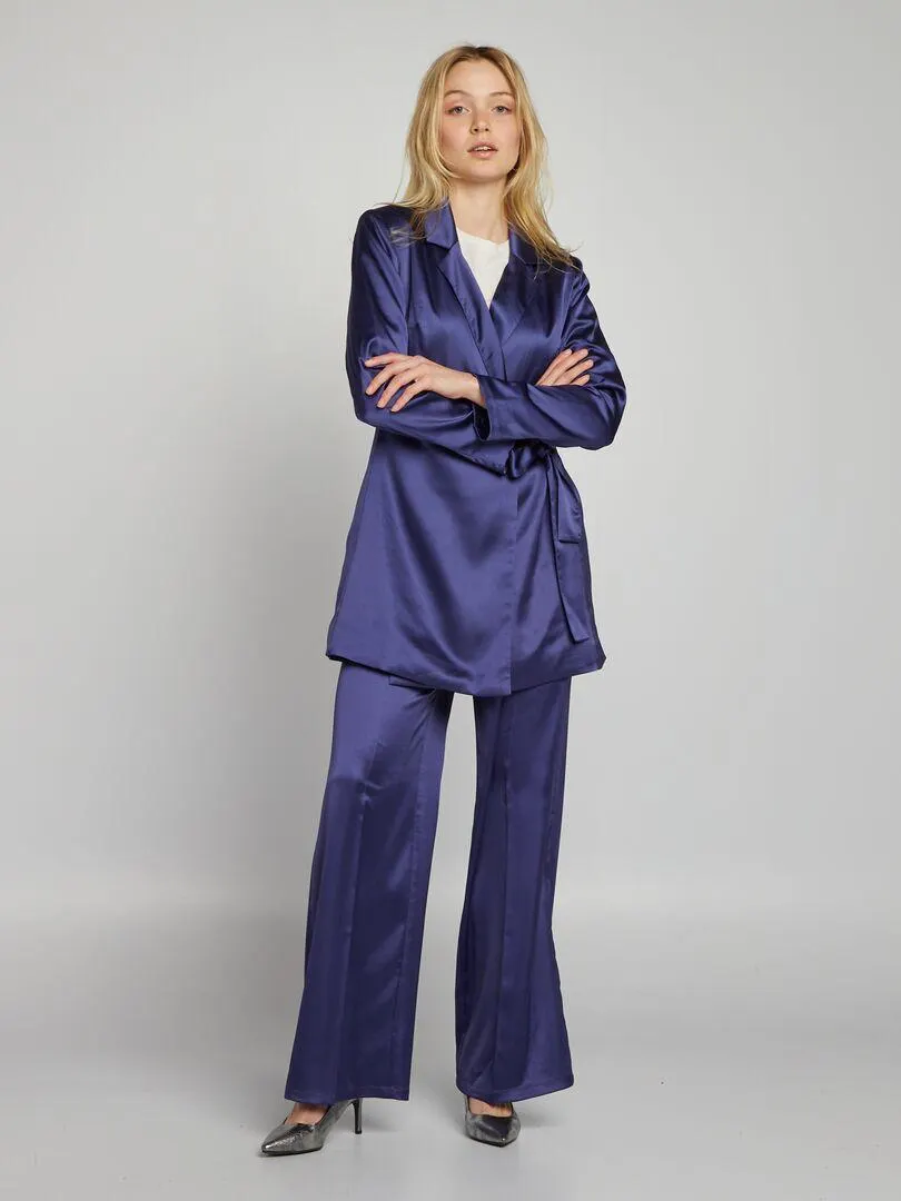 Pantaloni in raso - BLU