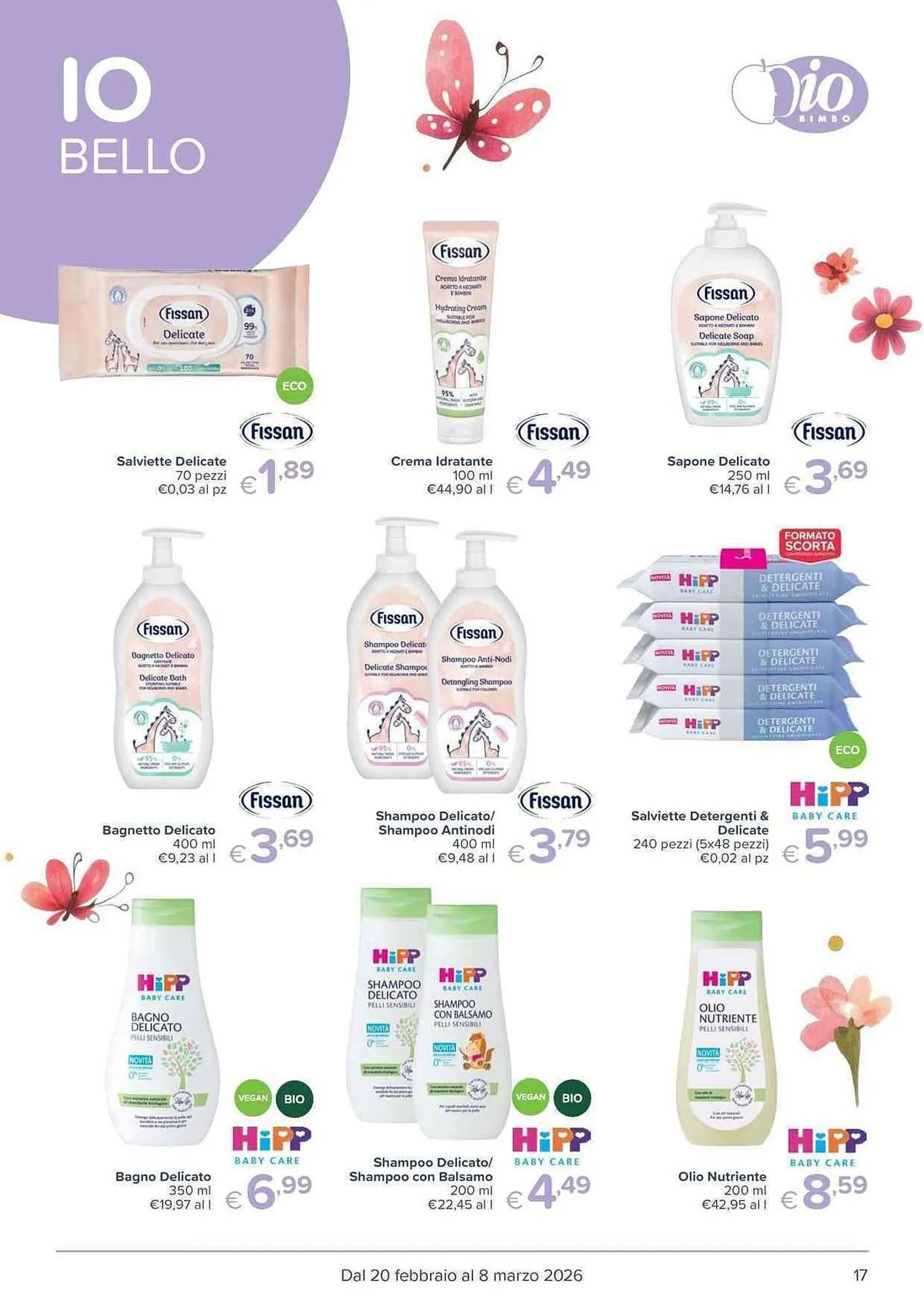 Volantino Io Bimbo da 20 febbraio a 8 marzo di 2026 - Pagina del volantino 17