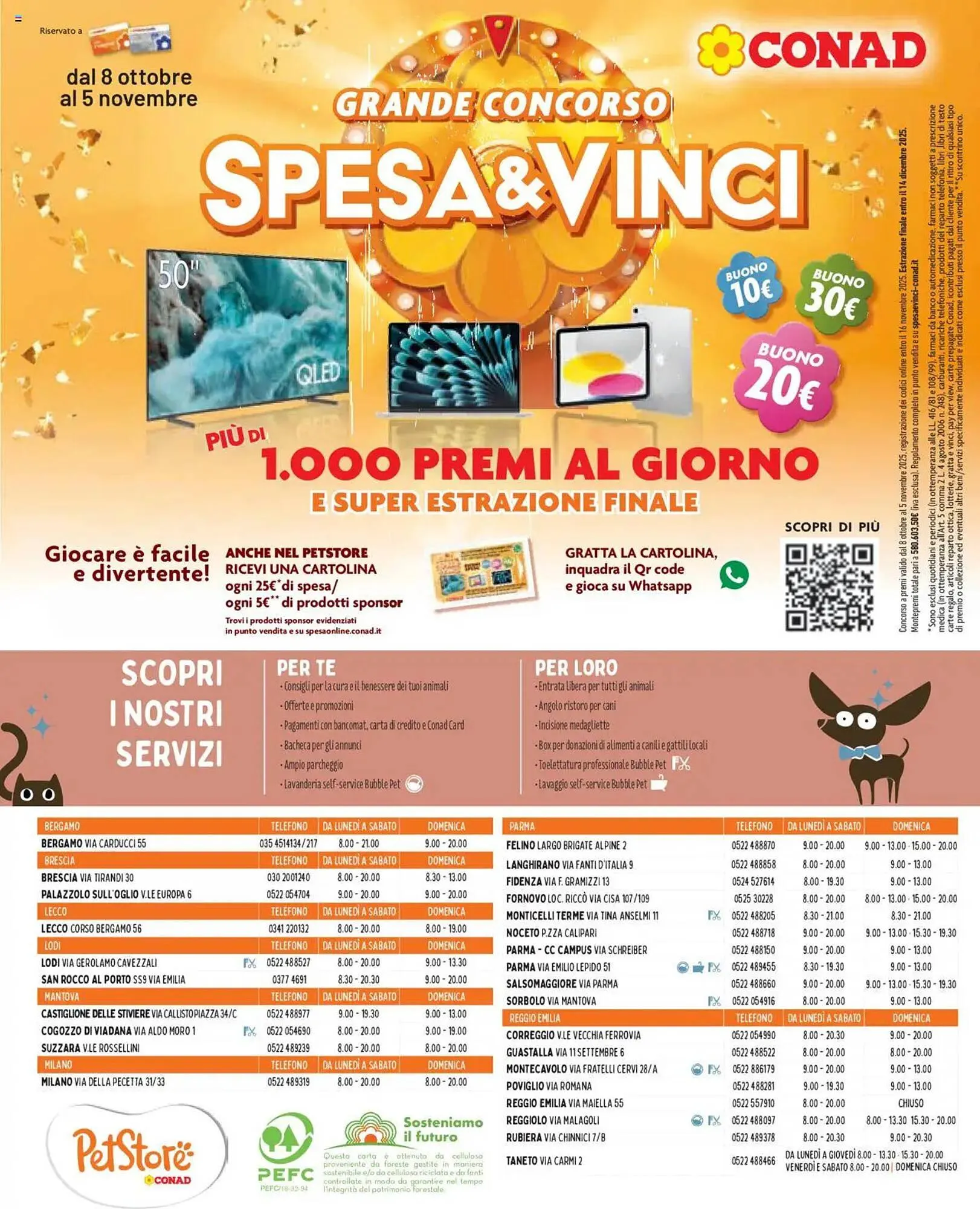 Volantino Pet Store Conad da 8 ottobre a 4 novembre di 2025 - Pagina del volantino 8