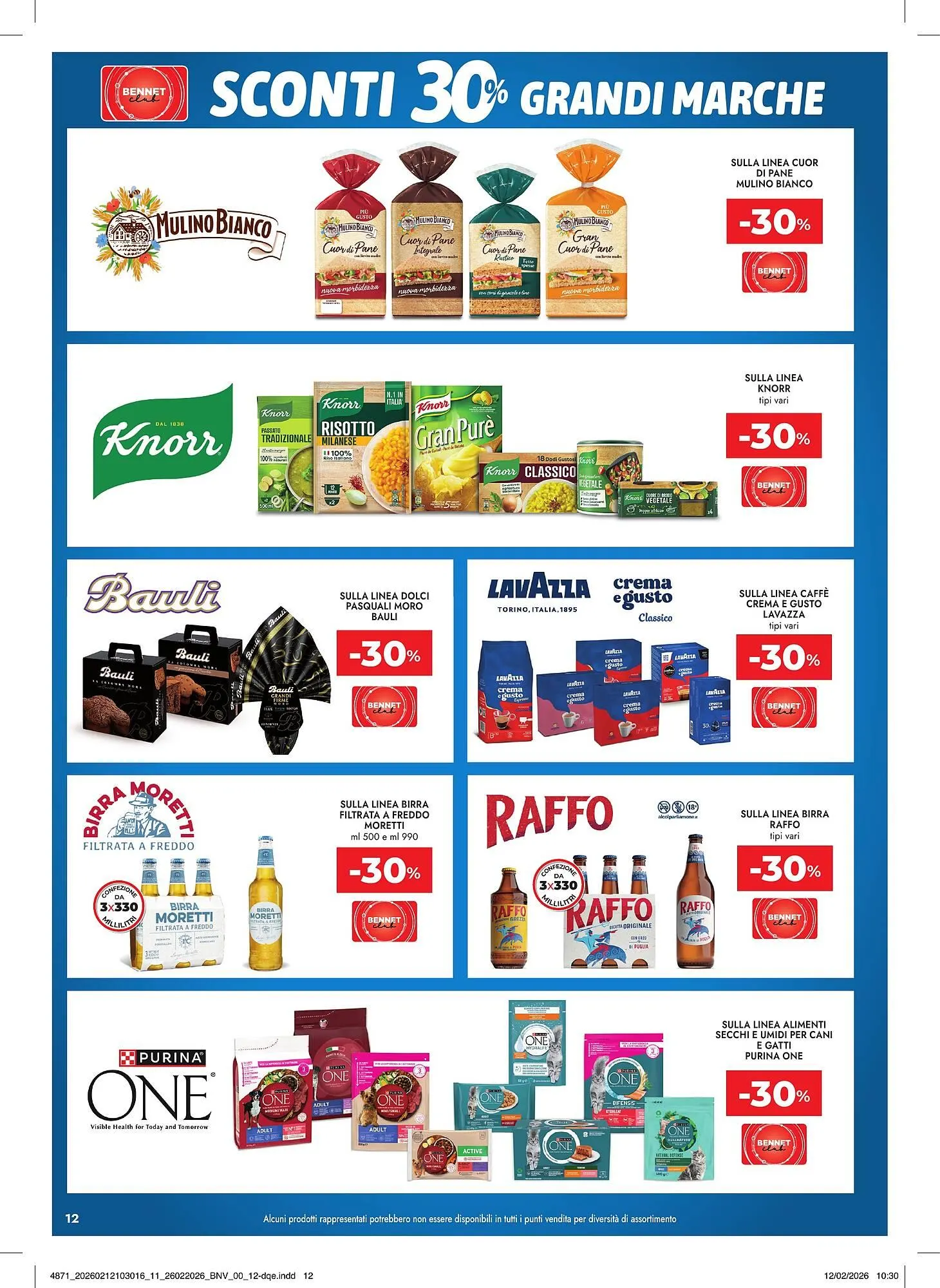 Volantino Bennet da 26 febbraio a 11 marzo di 2026 - Pagina del volantino 12