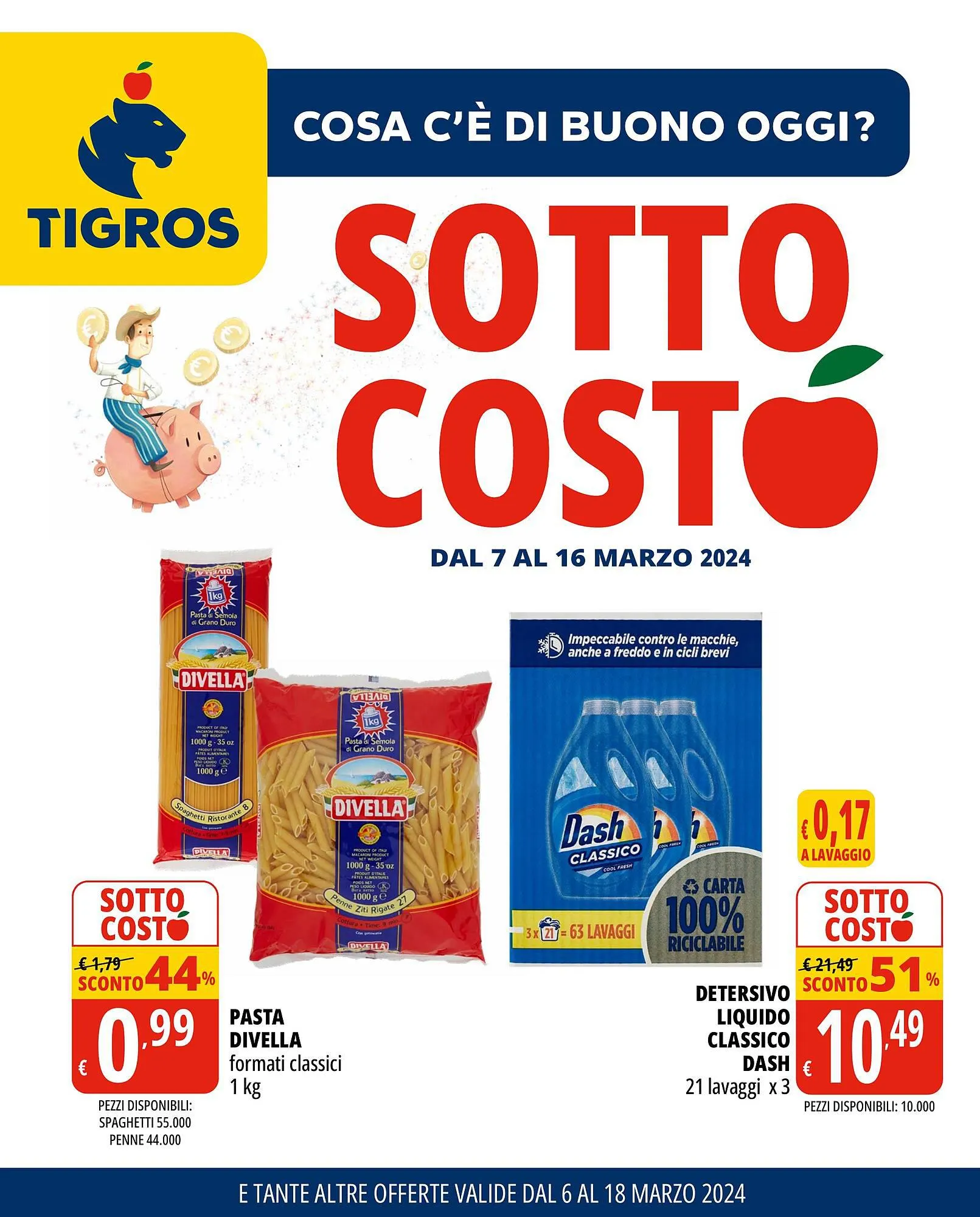 Volantino Tigros da 7 marzo a 16 marzo di 2024 - Pagina del volantino 1