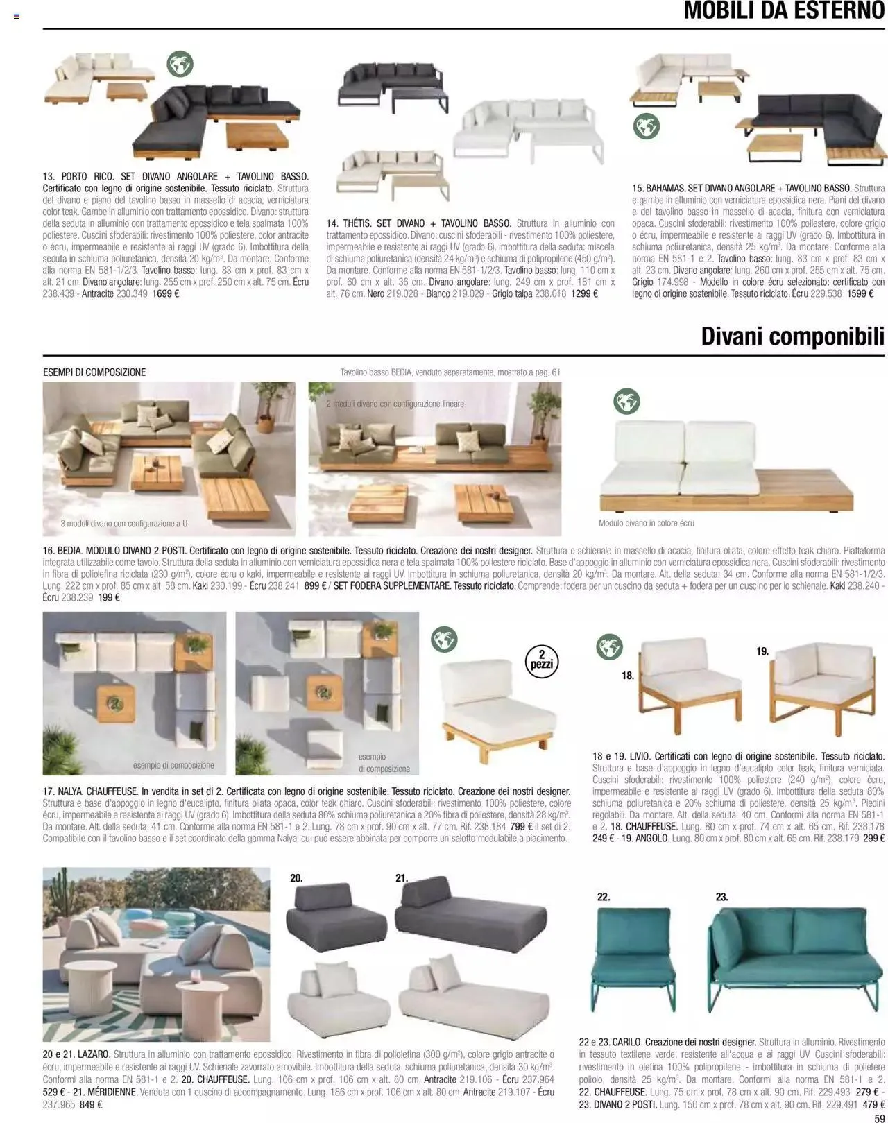 Maisons du Monde - Catalogo Business da 1 marzo a 29 marzo di 2024 - Pagina del volantino 61