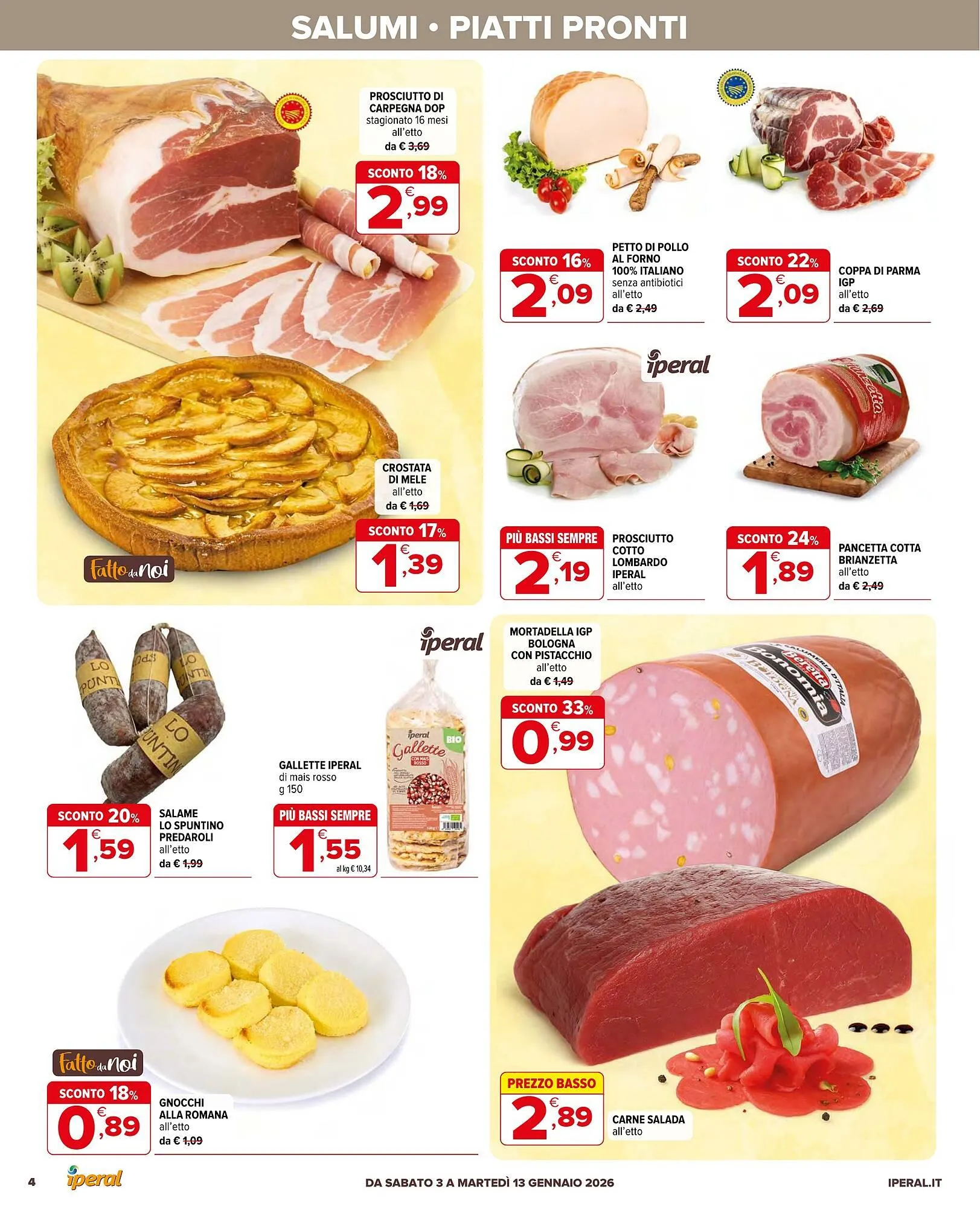 Volantino Iperal da 3 gennaio a 13 gennaio di 2026 - Pagina del volantino 4