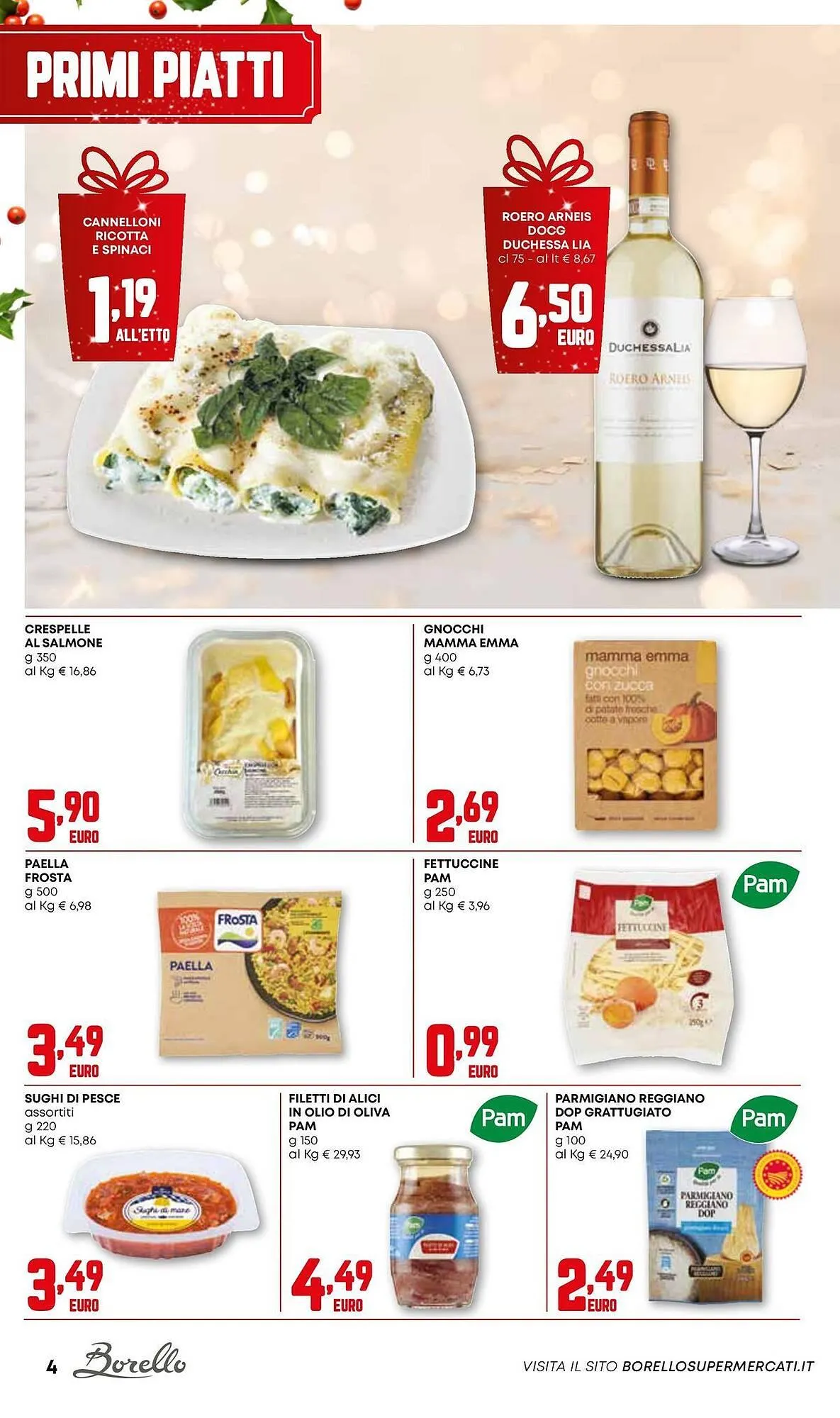 Volantino Borello Supermercati da 18 dicembre a 31 dicembre di 2025 - Pagina del volantino 4