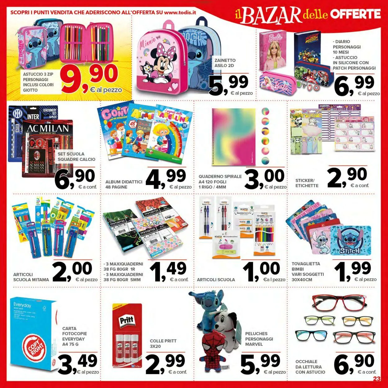 Todis Volantino attuale da 29 ottobre a 12 novembre di 2025 - Pagina del volantino 23