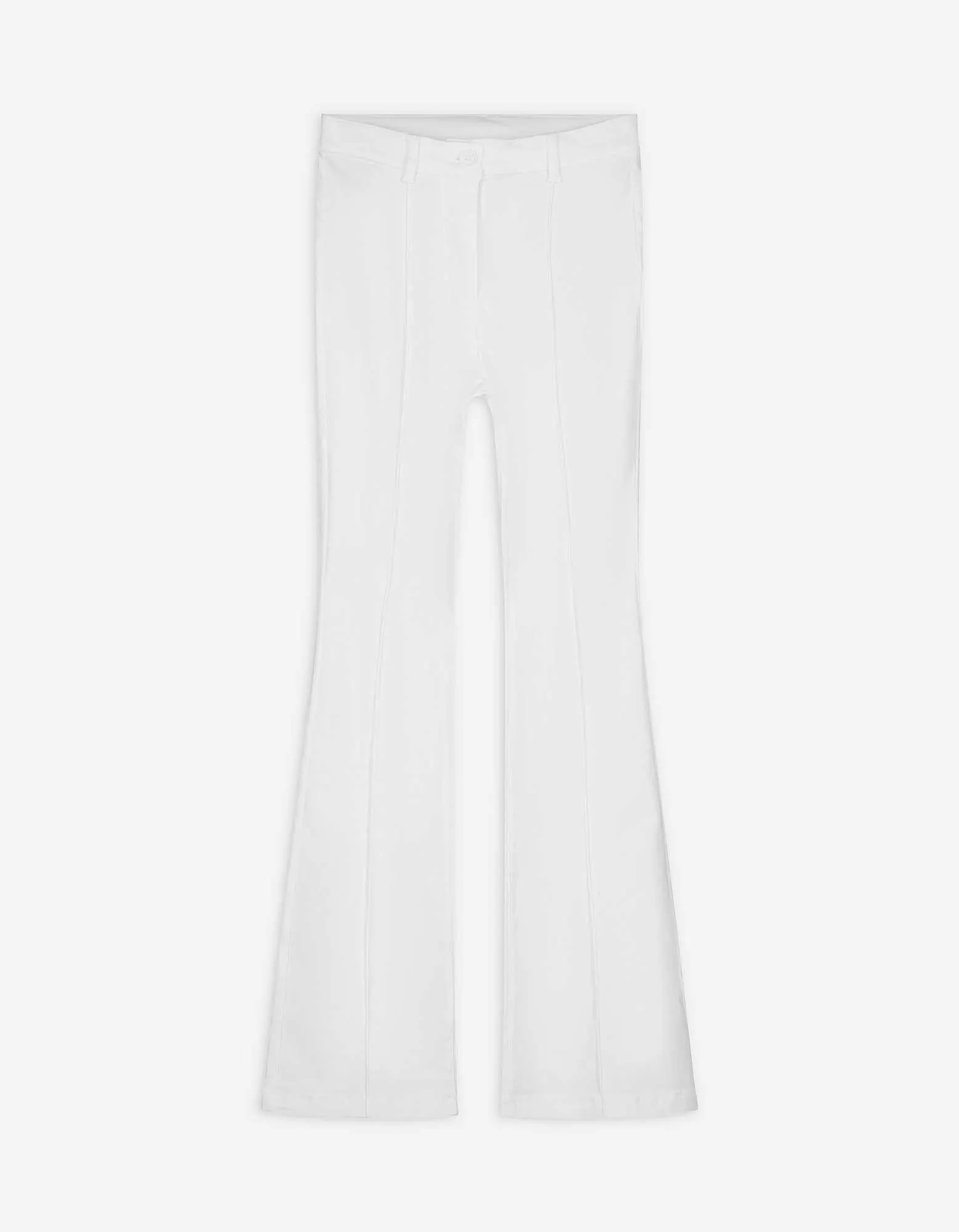 Pantaloni - Piega - bianco