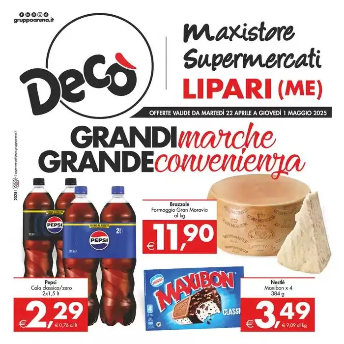 Grandi Marche Grande Convenienza! da 22 aprile a 1 maggio di 2025 - Pagina del volantino 1