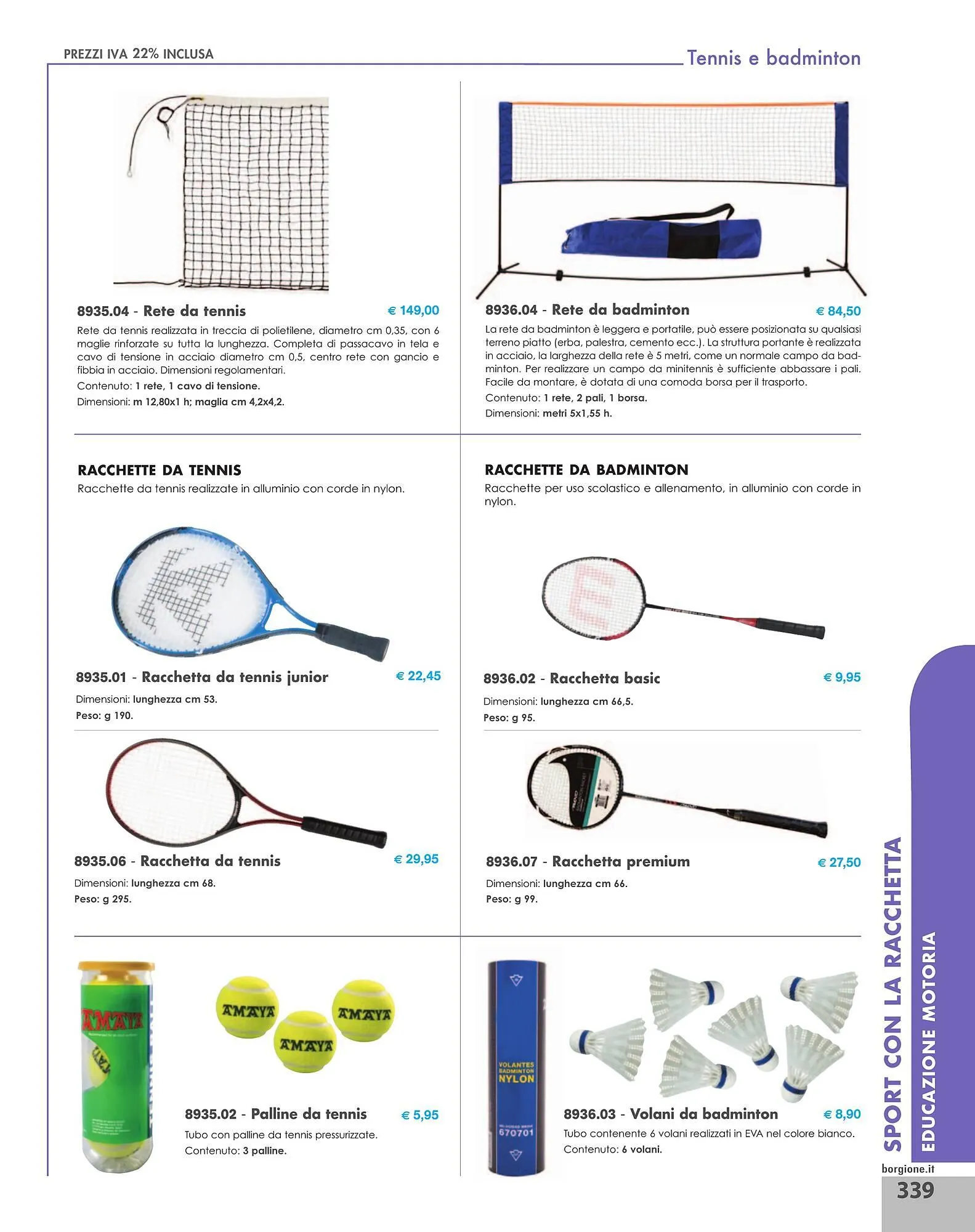 Volantino Borgione Sport da 31 dicembre a 31 dicembre di 2025 - Pagina del volantino 339