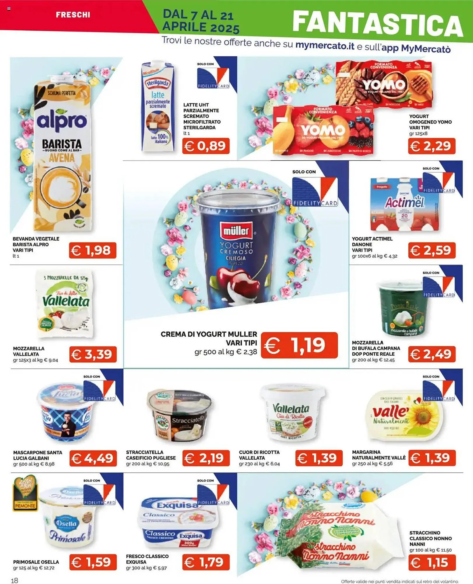 Volantino Mercatò Extra da 7 aprile a 21 aprile di 2025 - Pagina del volantino 18