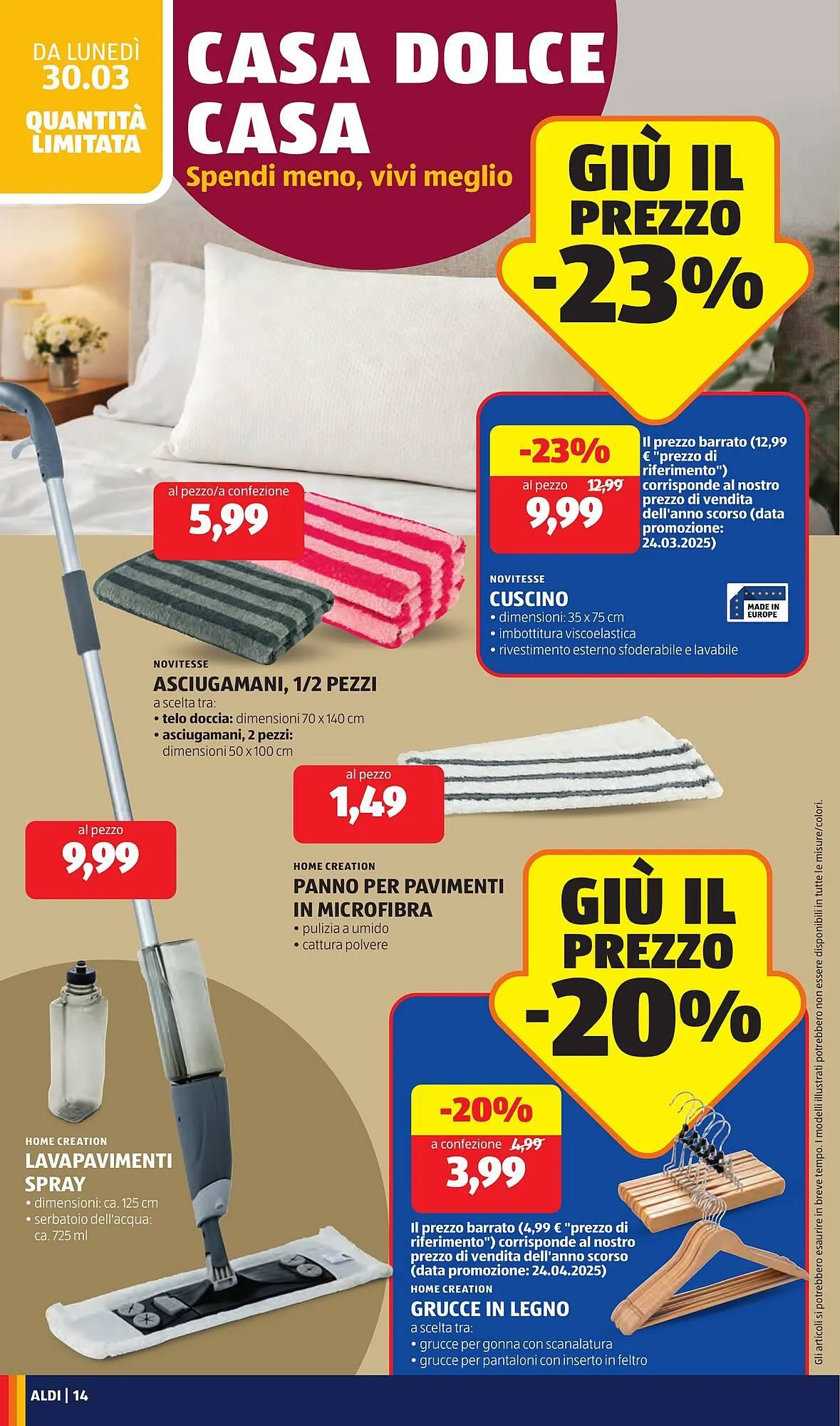 Volantino ALDI da 30 marzo a 4 aprile di 2026 - Pagina del volantino 14