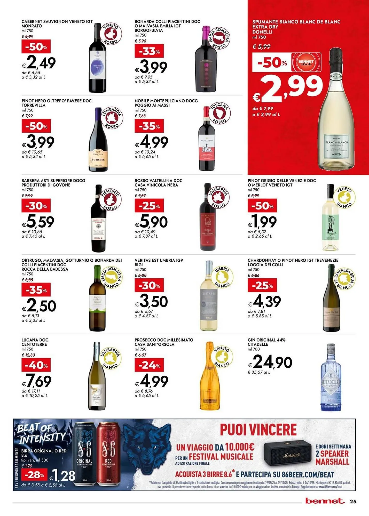Volantino Bennet da 25 settembre a 7 ottobre di 2025 - Pagina del volantino 25