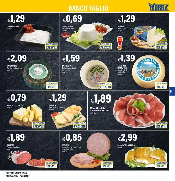 Catalogo Hurrà Discount da 27 marzo a 9 aprile di 2025 - Pagina del volantino 9