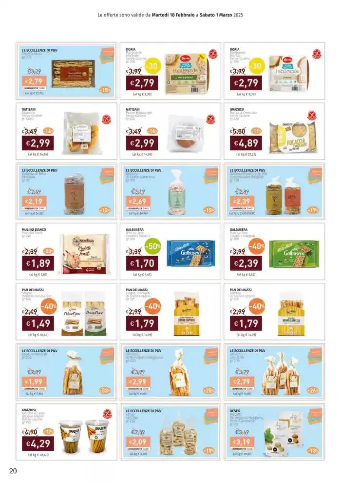 Lo sfizio dell'affettato il sano sapore del mare da 18 febbraio a 1 marzo di 2025 - Pagina del volantino 20