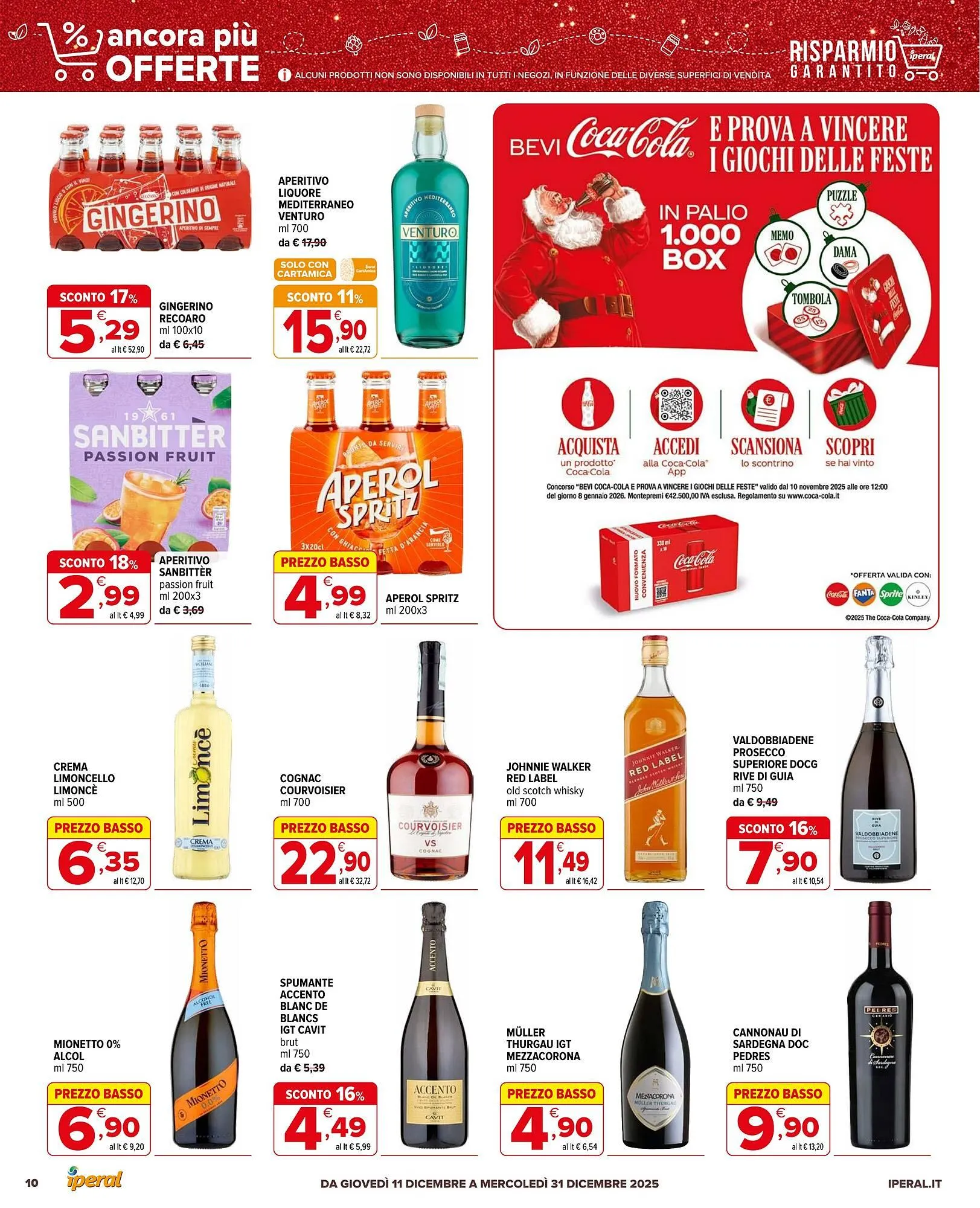 Volantino Iperal da 11 dicembre a 31 dicembre di 2025 - Pagina del volantino 10