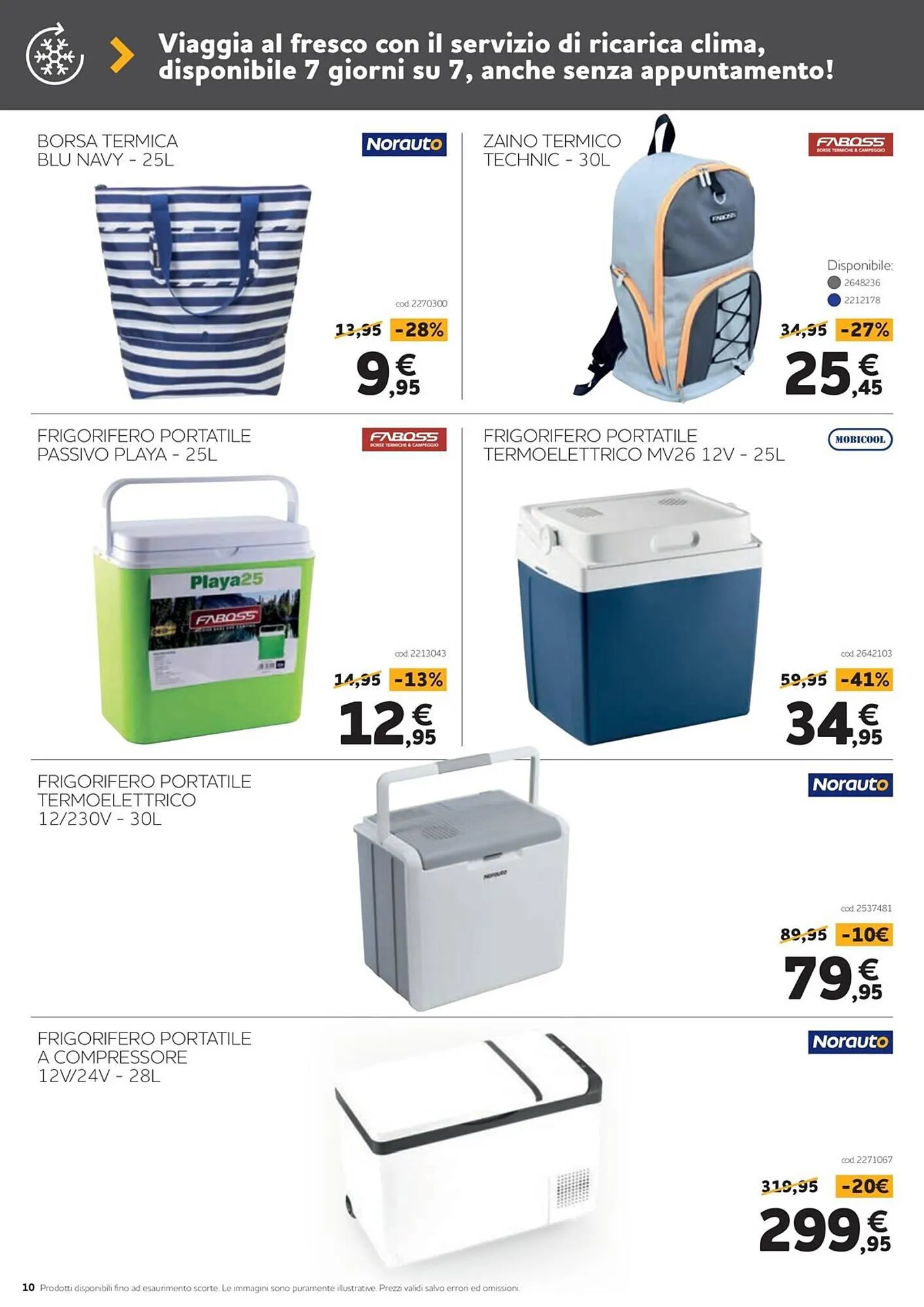 Volantino Norauto da 27 luglio a 30 agosto di 2023 - Pagina del volantino 10