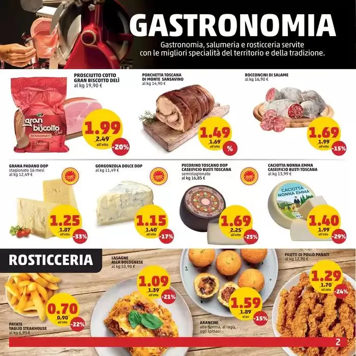 Nuovi reparti macelleria e rosticceria da 13 marzo a 23 marzo di 2025 - Pagina del volantino 2