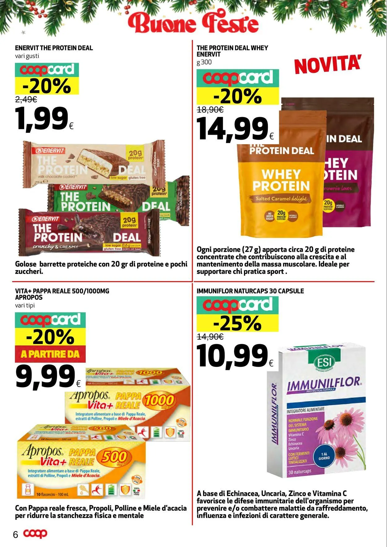 Coop Volantino attuale da 5 dicembre a 8 gennaio di 2026 - Pagina del volantino 6